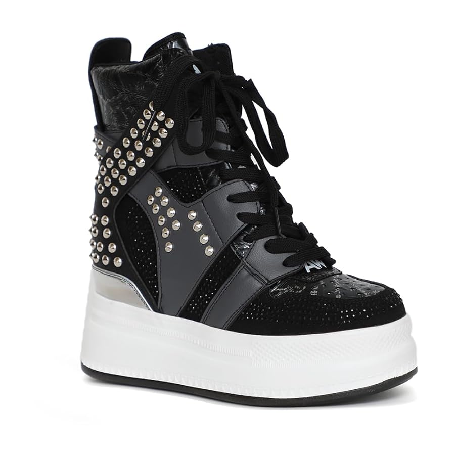 クレアお纏め【Heavenly Mayben～Antares～ Amazon.com | AnthonyWang Quince-02 High Top Women's Studded